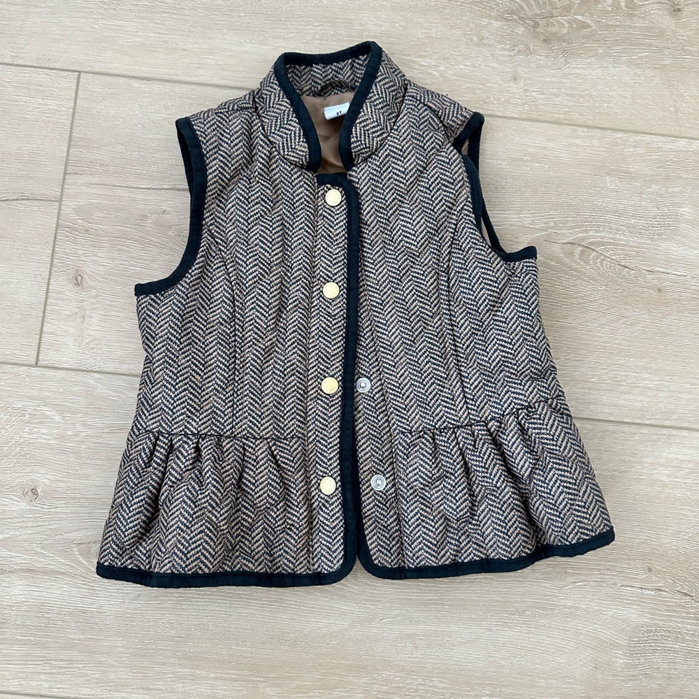Janie and Jack Houndstooth Vest Size 2T